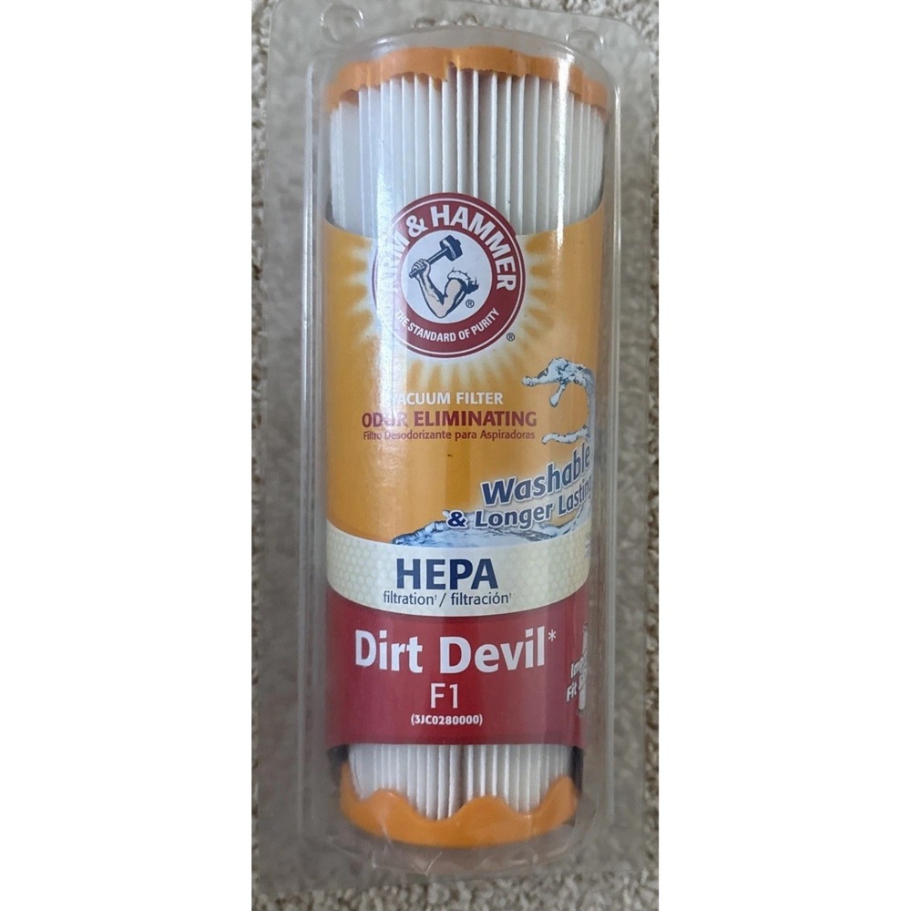 Arm & Hammer Dirt Devil‎ F1 Vacuum HEPA Filter 62647GQ